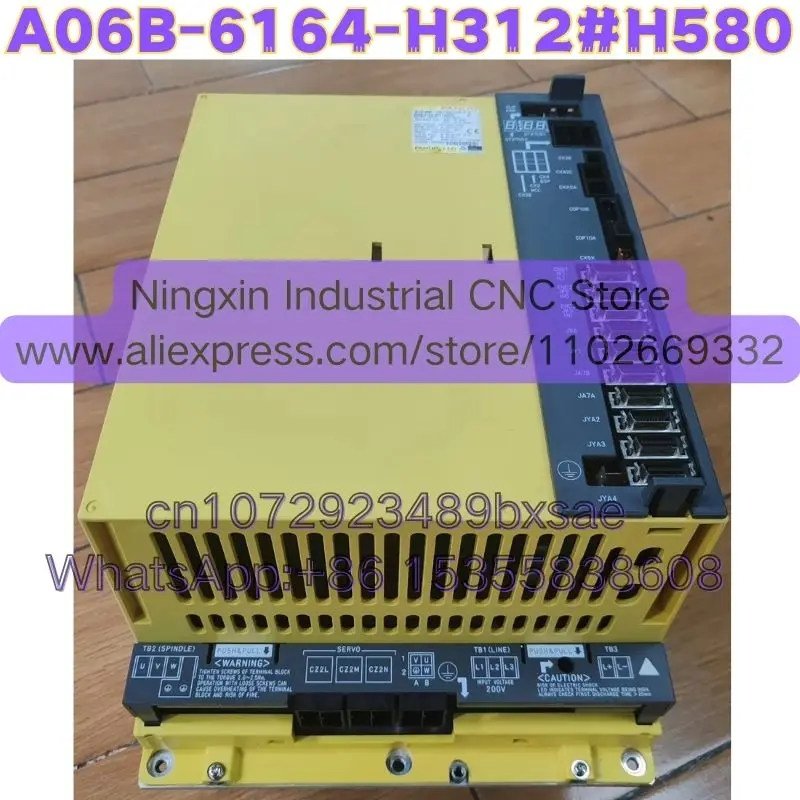 Used A06B-6164-H312#H580 Function Intact