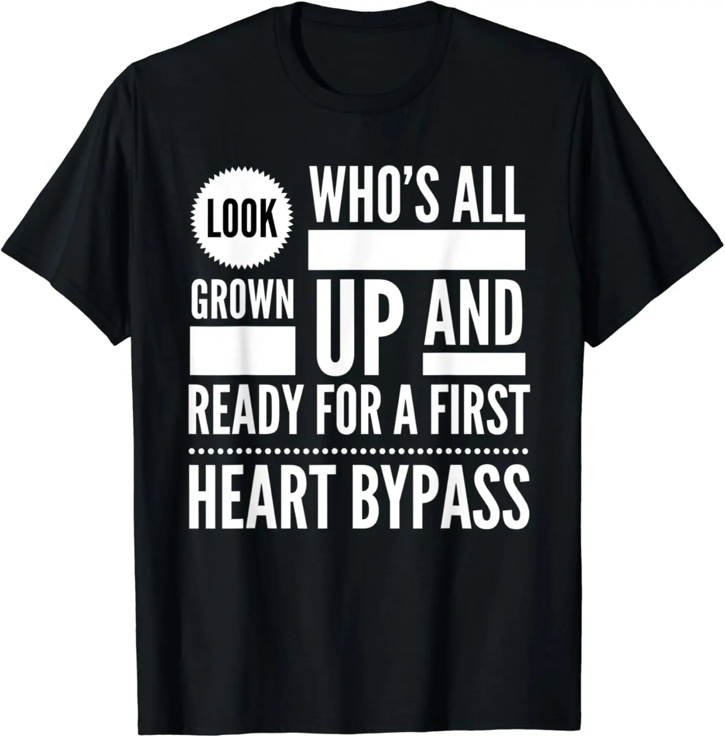 Funny Heart Bypass 1969 50th Birthday Gag Gift Party Idea T-Shirt