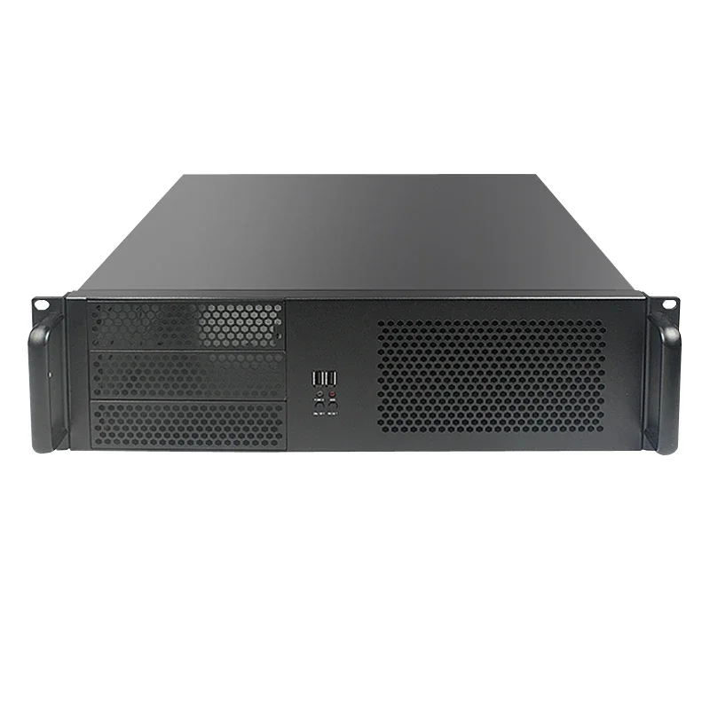 

3U Rack Enclosure Server Case with Aluminum Panel Rackmount Chassis for Industrial