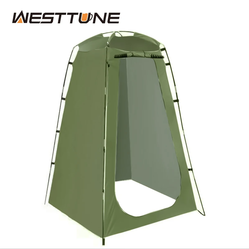 Westtune Portable Privacy Shower Tent Outdoor Waterproof  Changing Room Shelter for Camping Hiking Beach Toilet Shower Bathroom