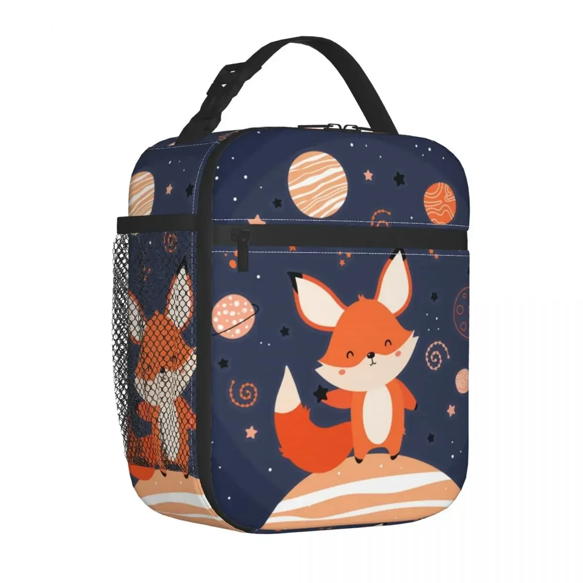 The Little Prince Fox Insulated Lunch Bags Thermal Bag Lunch Container France Stars Tote Lunch Box Food Storage Bags Travel