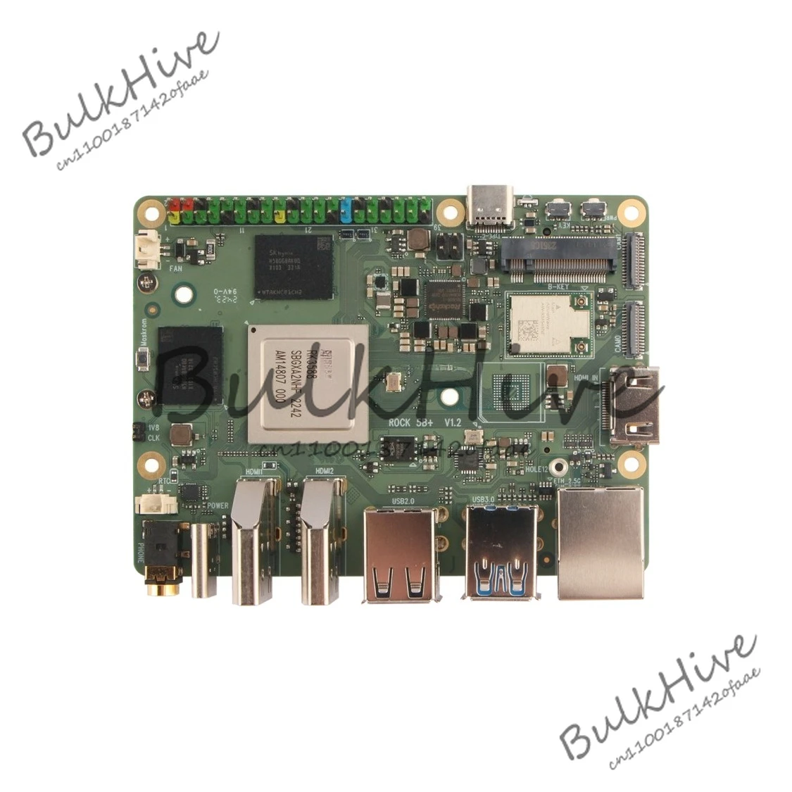 

ROCK 5B + макетная плата RK3588 8-ядерный процессор с поддержкой 8K HDMI и WiFi 6
