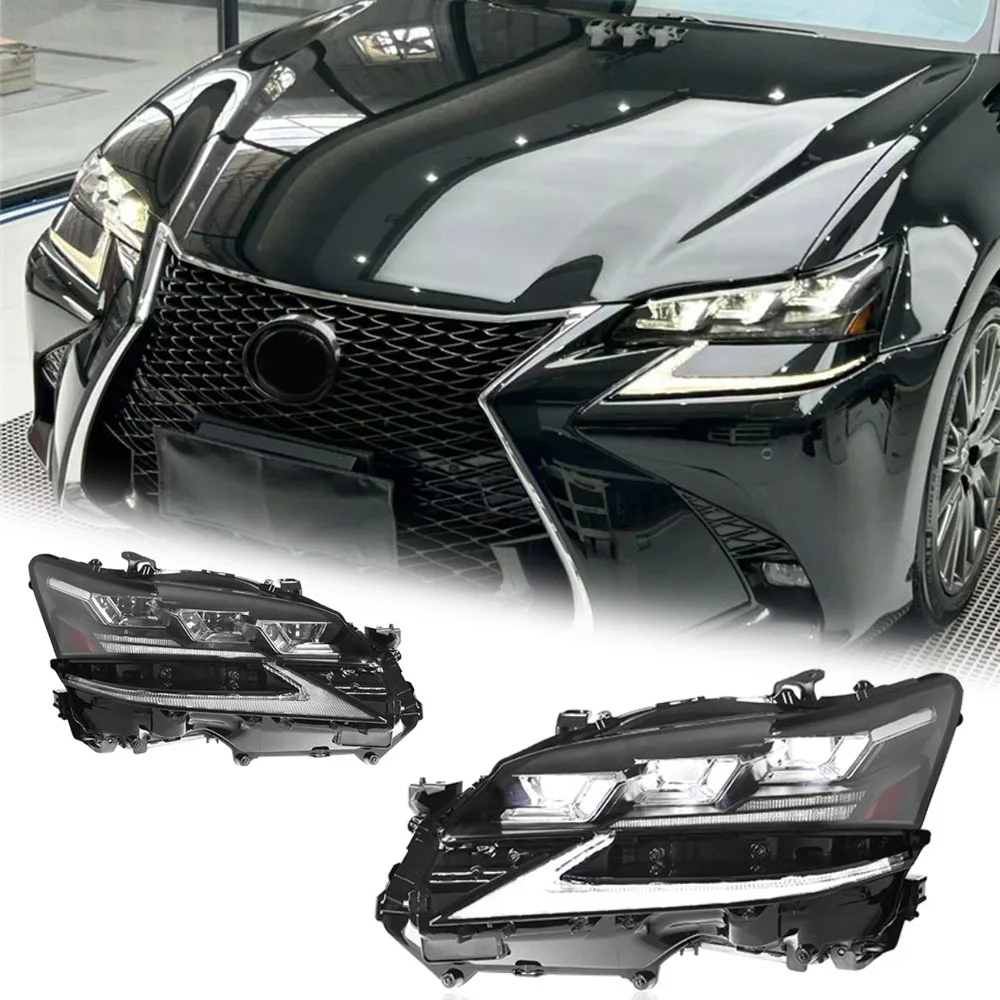 

Светодиодные фары нового стиля для LEXUS GS 16-20: полный комплект LED DRL, автомобильные фары в сборе, сигнальные автоаксессуары, модифицированные лампы