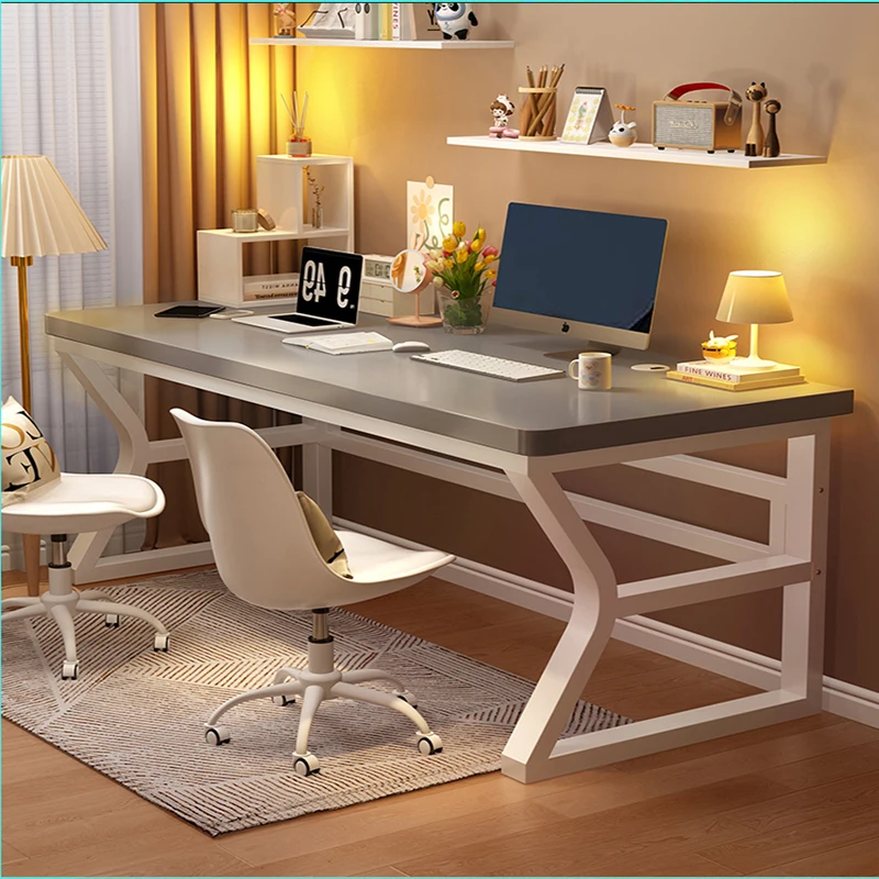 

Desk Makeup Bedside Tables Dressing Table Office Bedroom Gemming Shaped Knife Computer Shelf Gamer Chair Stіl Ufficio Pc Kids