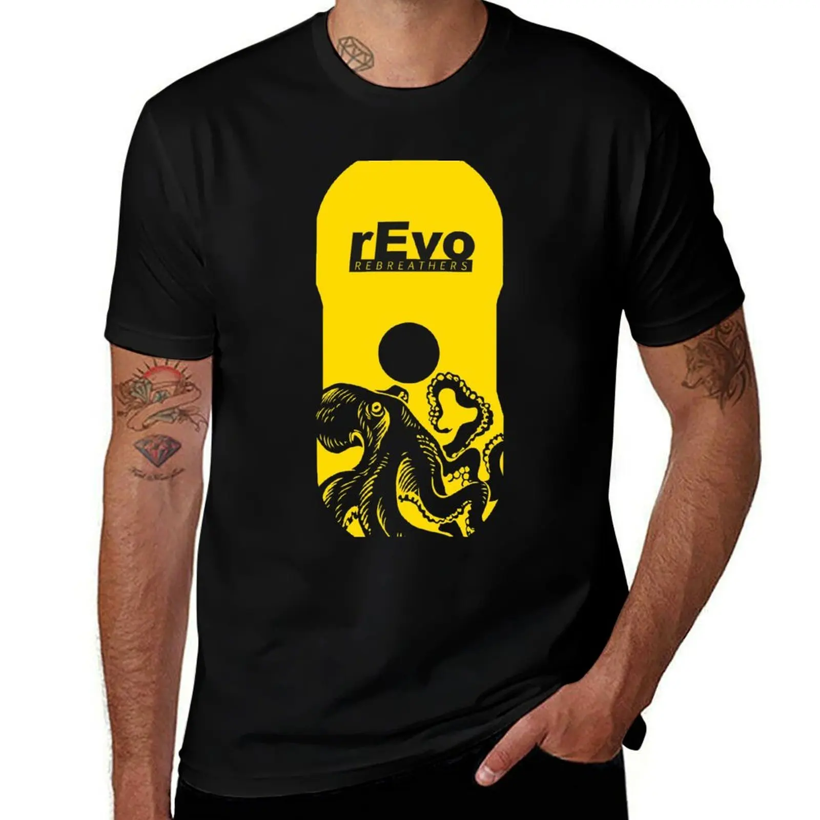 

rEvo black/yellow octo T-Shirt Outdoor Working T-Shirt