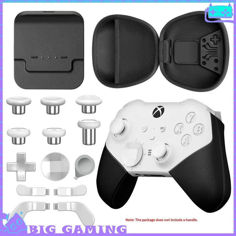 New Game Controller Storage Bag With Joystick Back Key Storage Suitable For Xbox One Elite 2nd Gamepad Accommodate Charging Dock