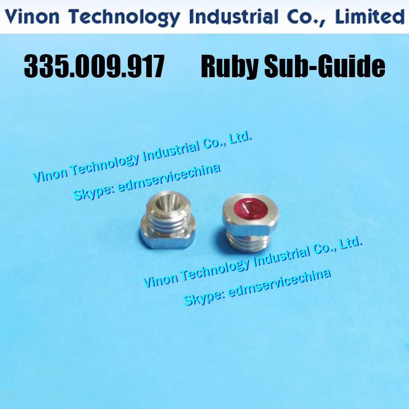 

335.009.917 edm Ruby Sub-Guide for AgieCharmilles CF20 CA20 edm spare parts 335009917 Agie Pre-Guide, Wire Guide