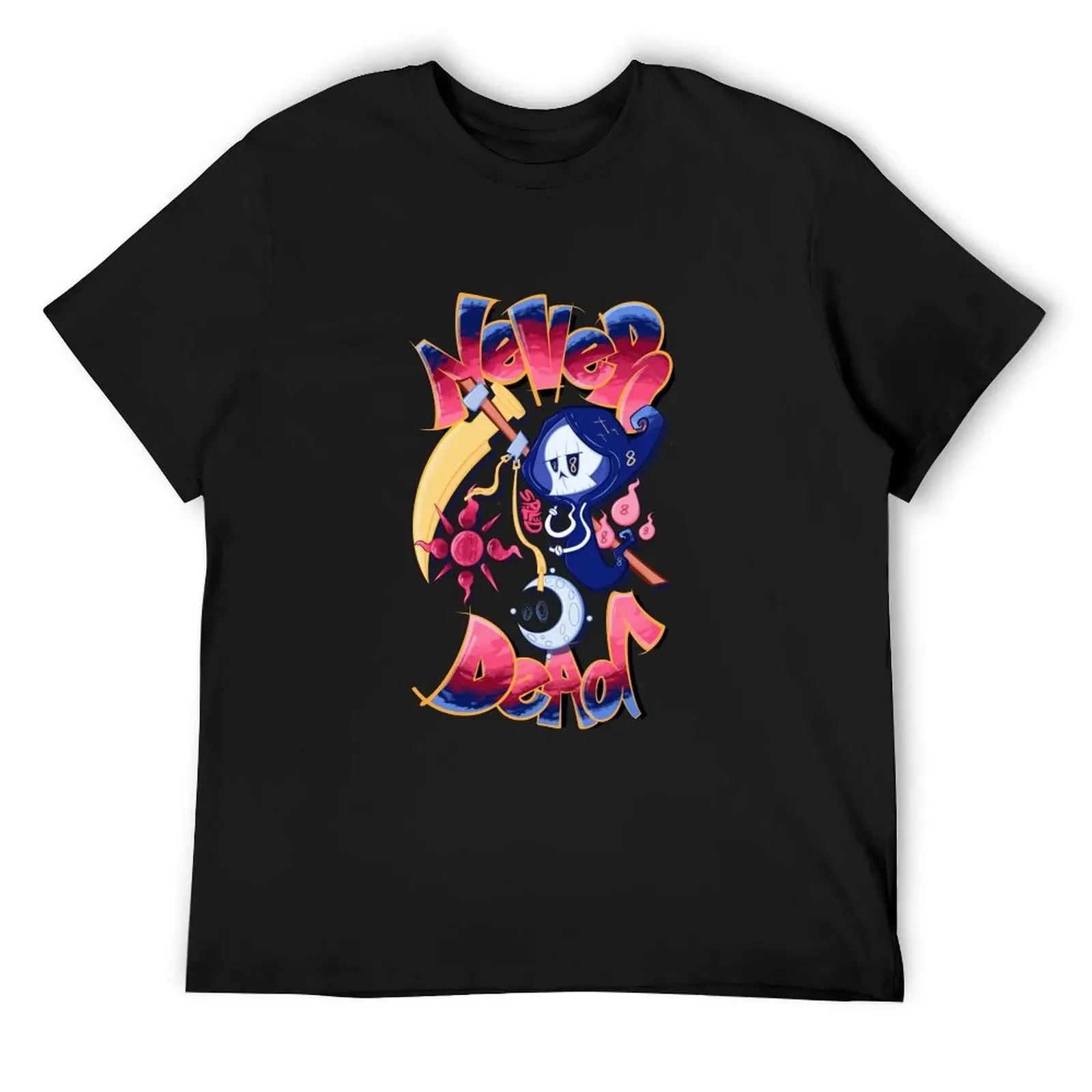 

Never Dead T-Shirt hippie clothes man t shirt korean fashion oversized mens funny t shirts