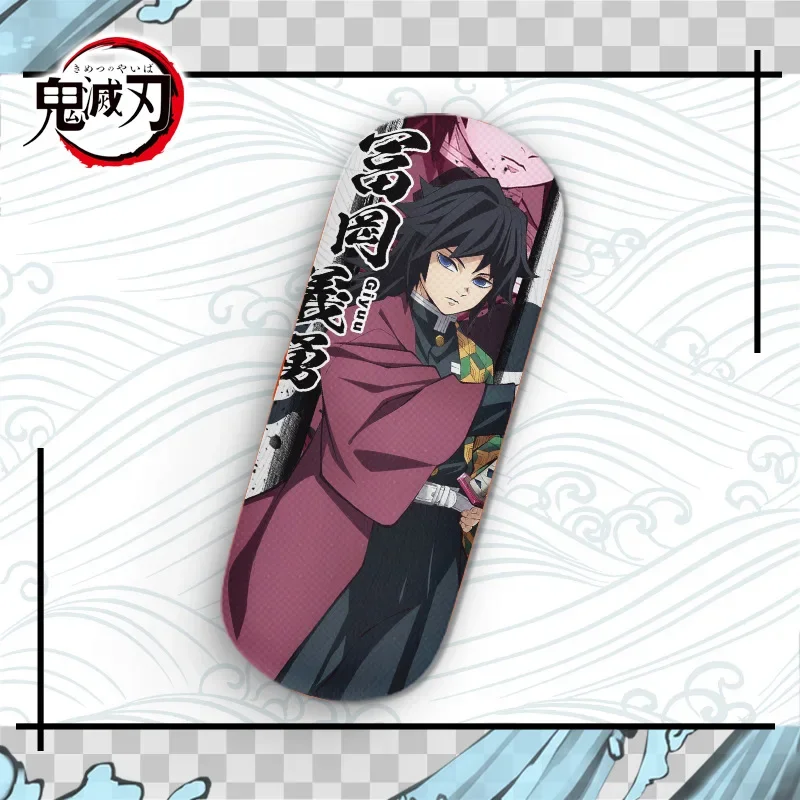 Demon Slayer Anime Glasses Case Tanjirou Nezuko Mitsuri Zenitsu Cosplay Eyeglass Case Leather Metal Myopic Glasses Box Gifts