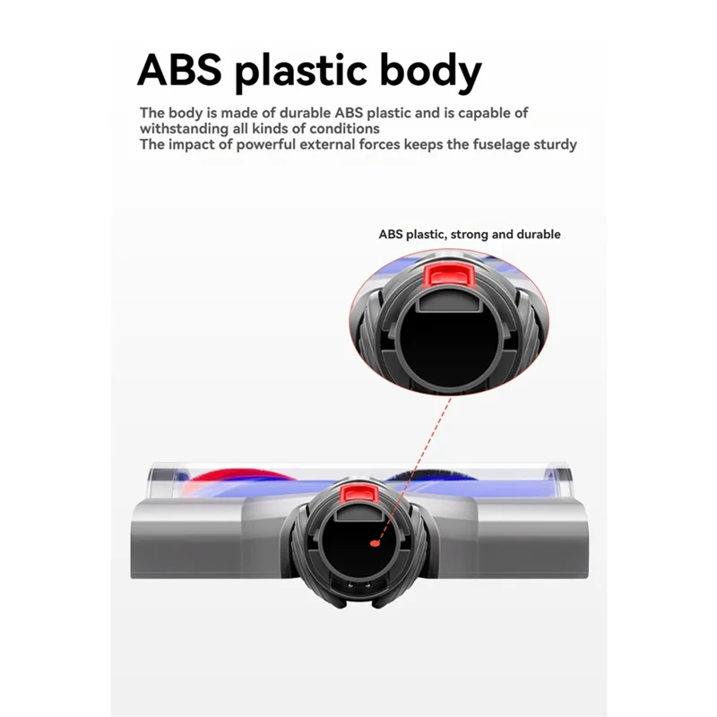 

【Berserk】For DYSON V7 V8 V10 V11 V15 Vacuum Attachments LED Light Quick-Release Head Cleaner Brushes For Hardwood Floor Use