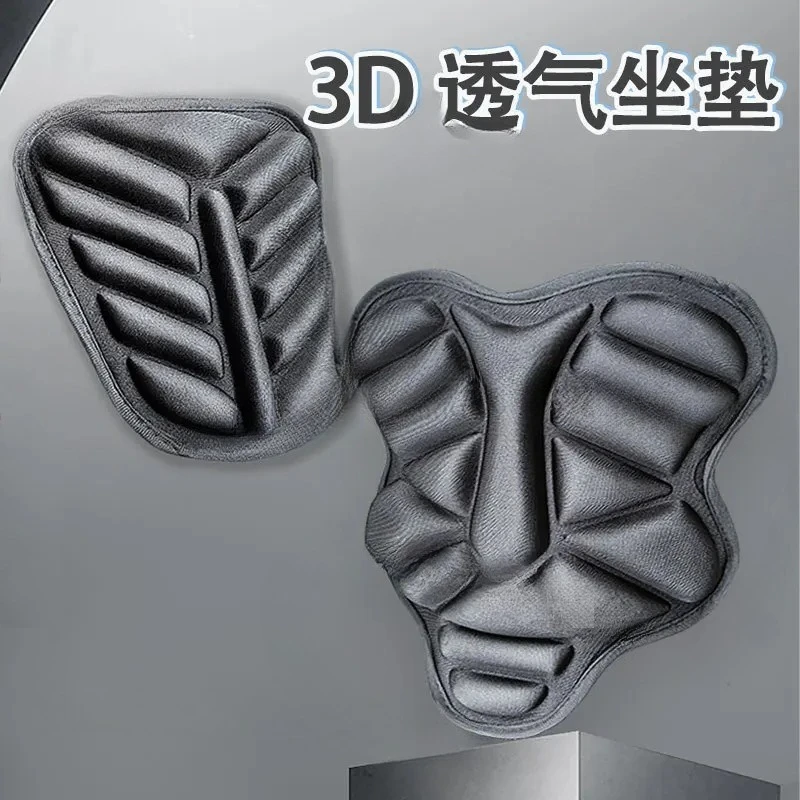 Shock-absorbing electric vehicle seat cushion cover, ventilated motorcycle seat cushion, motorcycle accessories