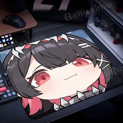 Q Version Zenless Zone Zero ZZZ Lycaon Ellen Miyabi Mousepad Office Small Mouse Pad PC Game Keyboard Rubber Anti-Slip Desk Mat