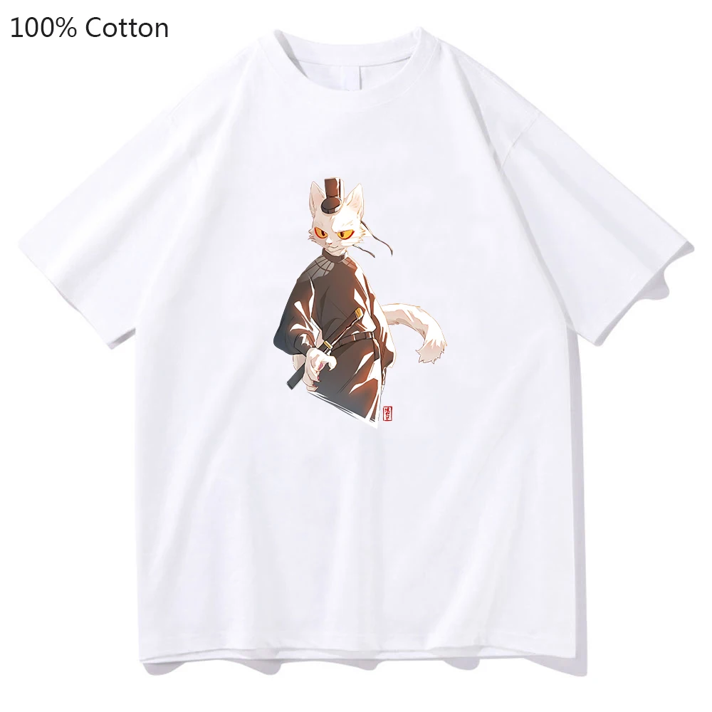 Log of Dali Temple Li Bing Shaoqing Cat Oversized T-shirt Men/women Hot Anime Summer Tees High Quality 100% Cotton Tshirts Print