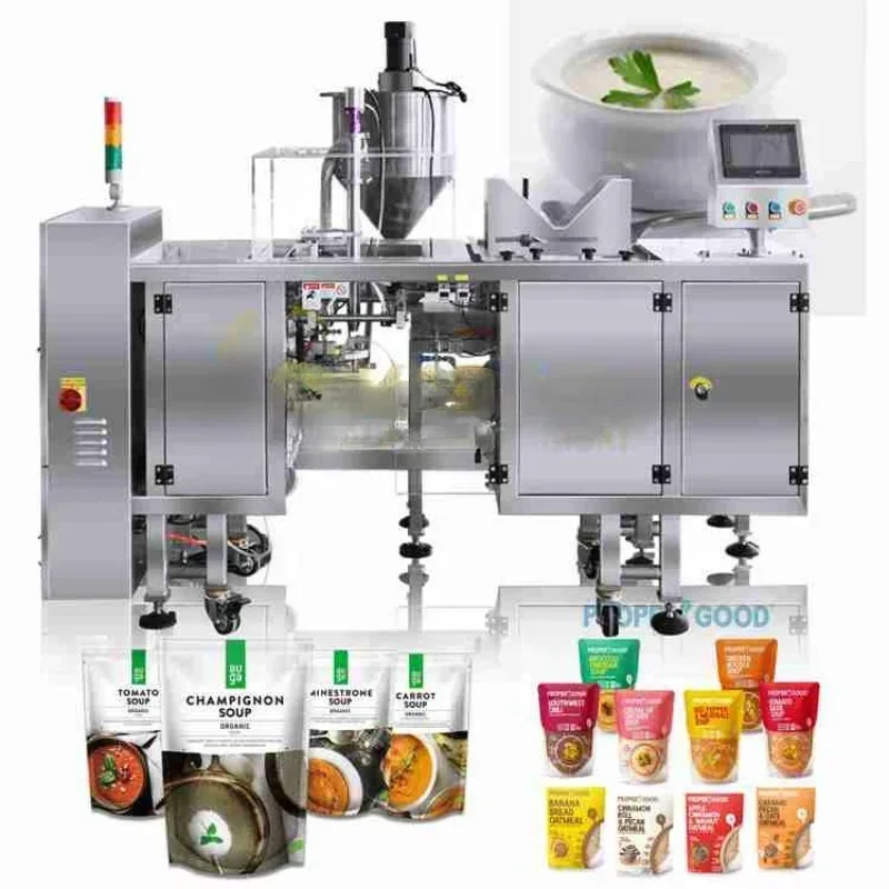 HOT SALE Pre-made Bag Stand Up Zipper Pouch Doypack Filling And Sealing Machine Cheap And Fine