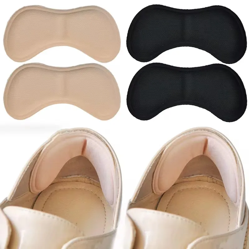 2pcs Thickening Sponge Heel Pads for Sandals High Heel Shoes Adjustable Antiwear Insoles Feet Inserts Insole Heels Pad Protector