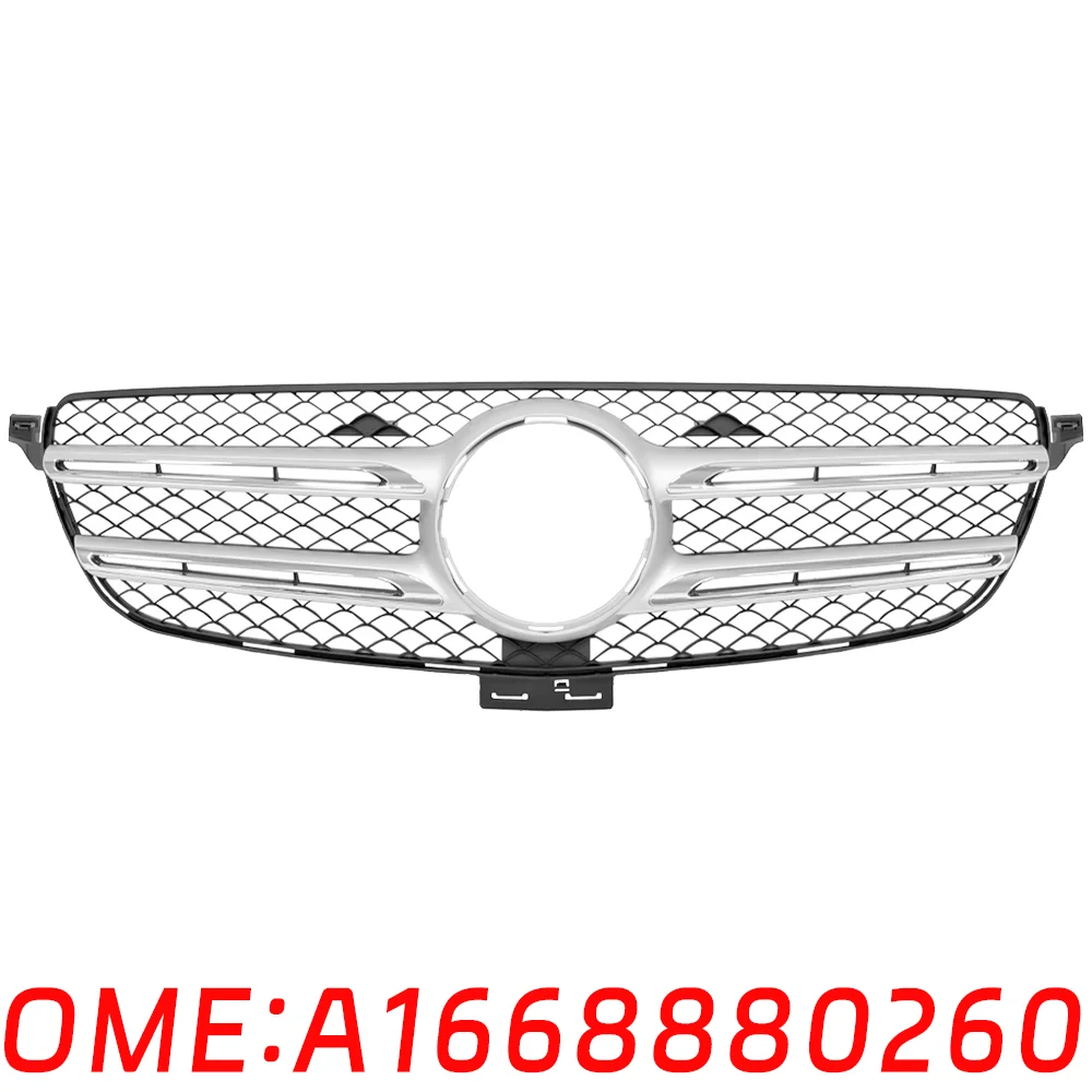 

Suitable for Mercedes Benz A1668880260 car front bumper grille GLE 250 ML 350 GLE 400 GLE 350 ML 500 GLE 450 Middle grid base