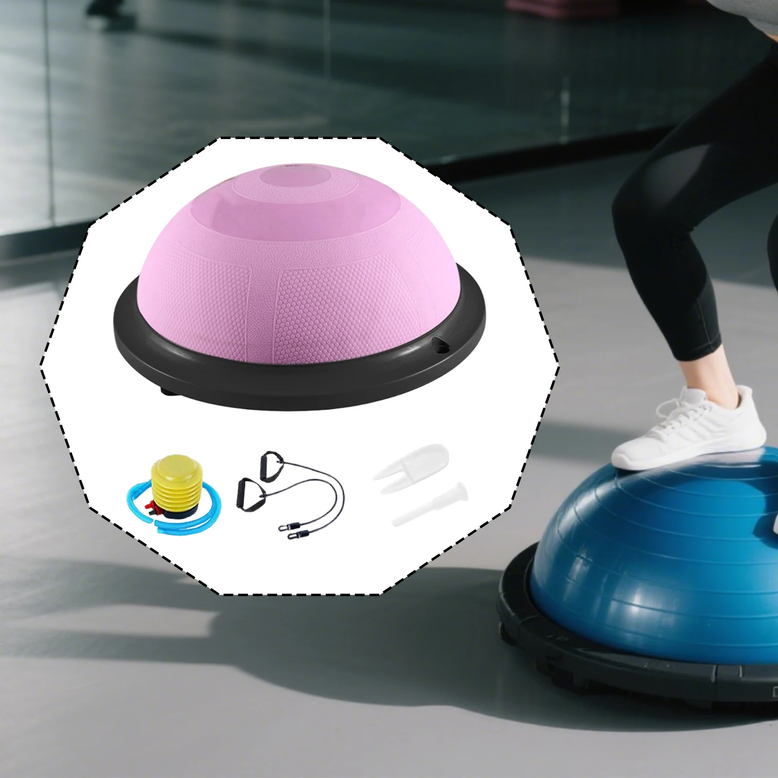 Balance Ball Semicircle Ball Y - Bosu Ball Balance recension och pris