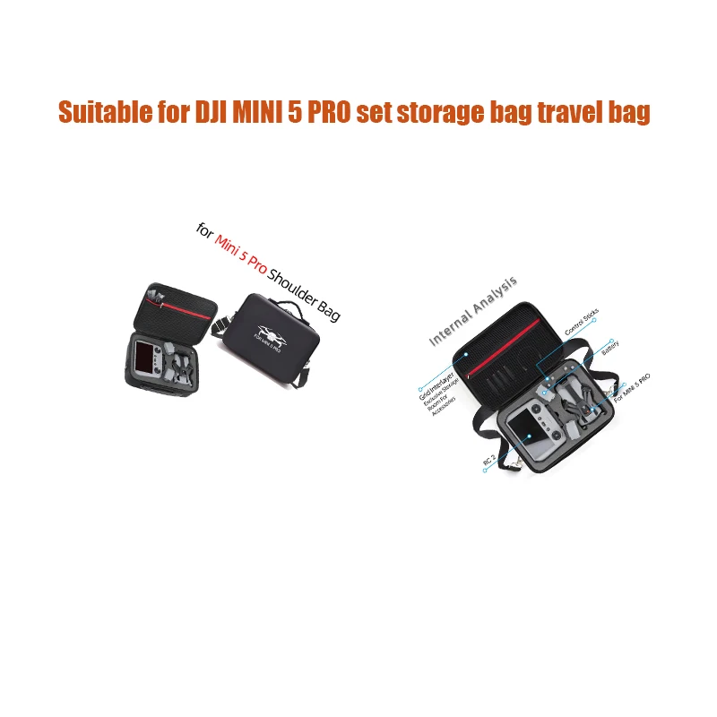 

Suitable for DJI MINI 5 PRO set storage bag travel bag