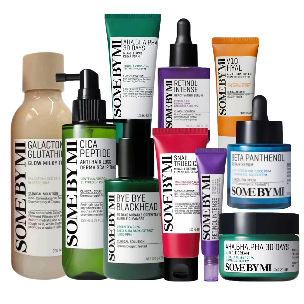 Toner Skin Care Set Hydrating Eye Cream Serum Facial Cleanser Glutathione Ferment Extract Tighten Deep Nourishing Rejuvenate