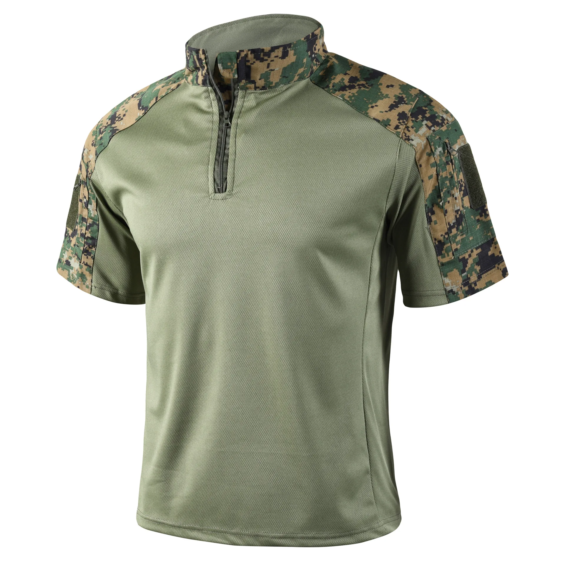 قميص تكتيكي مموه بأكمام قصيرة - مراجعة Outdoor Hunting T Shirts وسعره