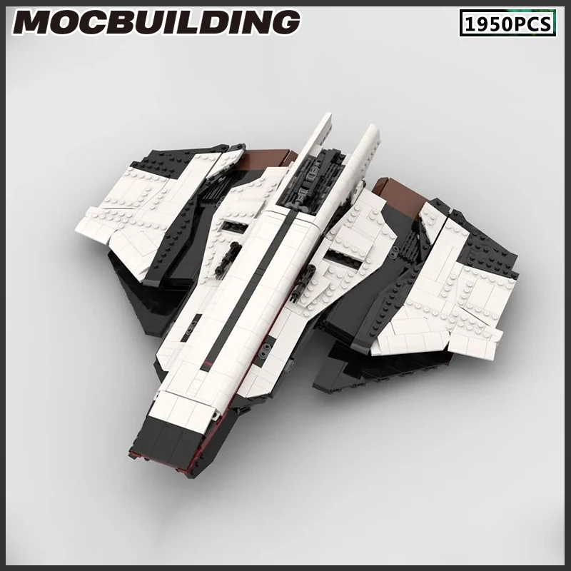 

MOC Building Block Starfighter Star Ship Model Spirit Series DIY Bricks Creative Assembling Toys Birthday Present Christmas Gift