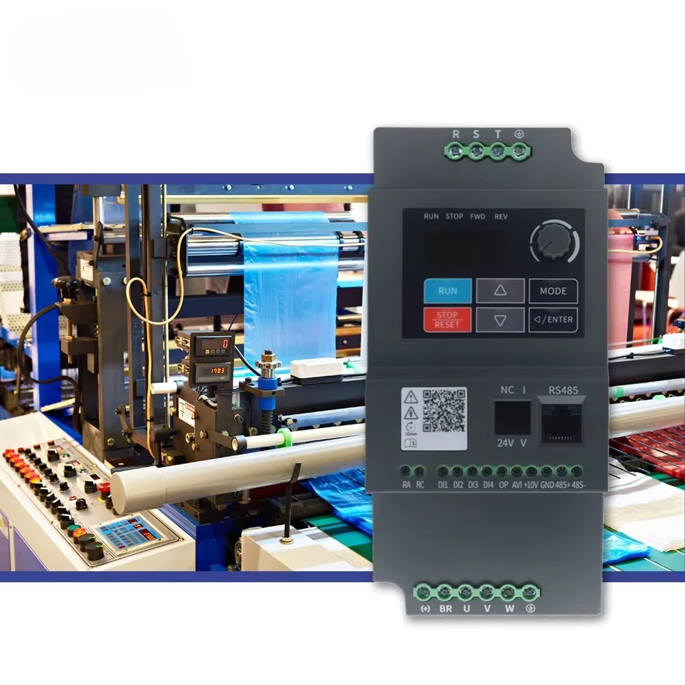 0.4KW 0.75KW 1.5KW Synchronous Motor Vfd Single Phase 220V-240V Speed Controllers for Electric Motors