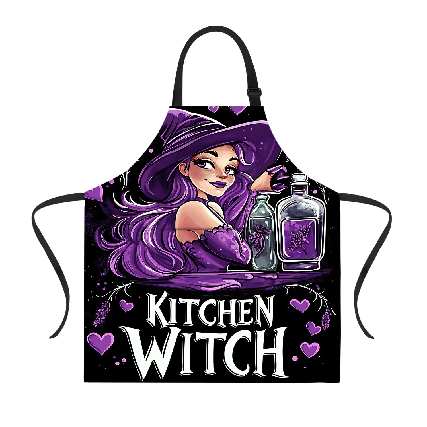 

Funny Apron Halloween Apron for Women Men with Pockets, Adjustable Kitchen Chef Aprons