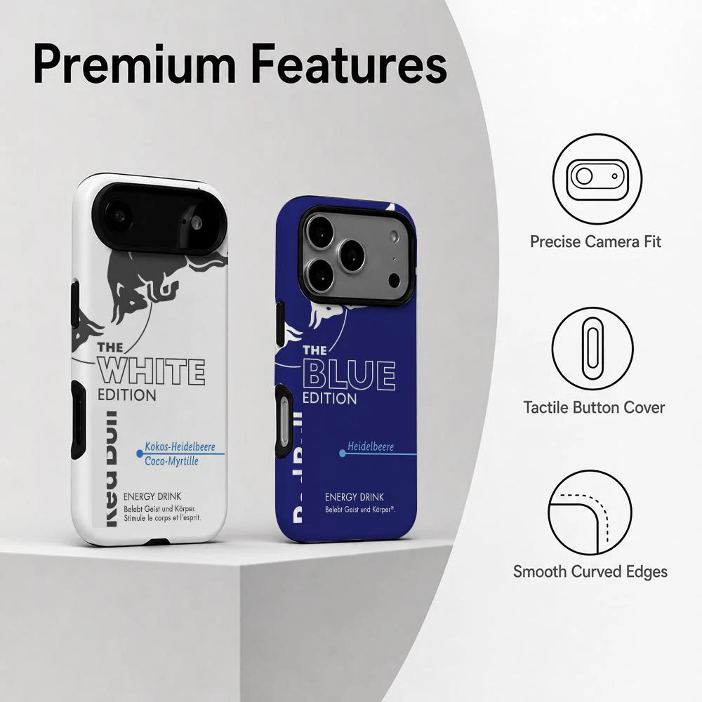 Modne czerwone etui na telefon B-Bulles, etui na iPhone 18 17 16 15 14 13 12 11 Pro Max X XR XSMax Plus, błyszcząca folia, twarde etui.