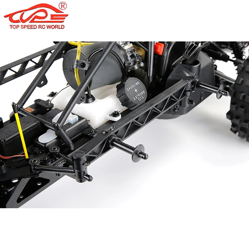 Kit de suporte lateral de plástico atualizado e pino para escala 1/5, carro rc, gás hpi rofun baha rovan km baja 5t 5sc, peças de caminhão buggy