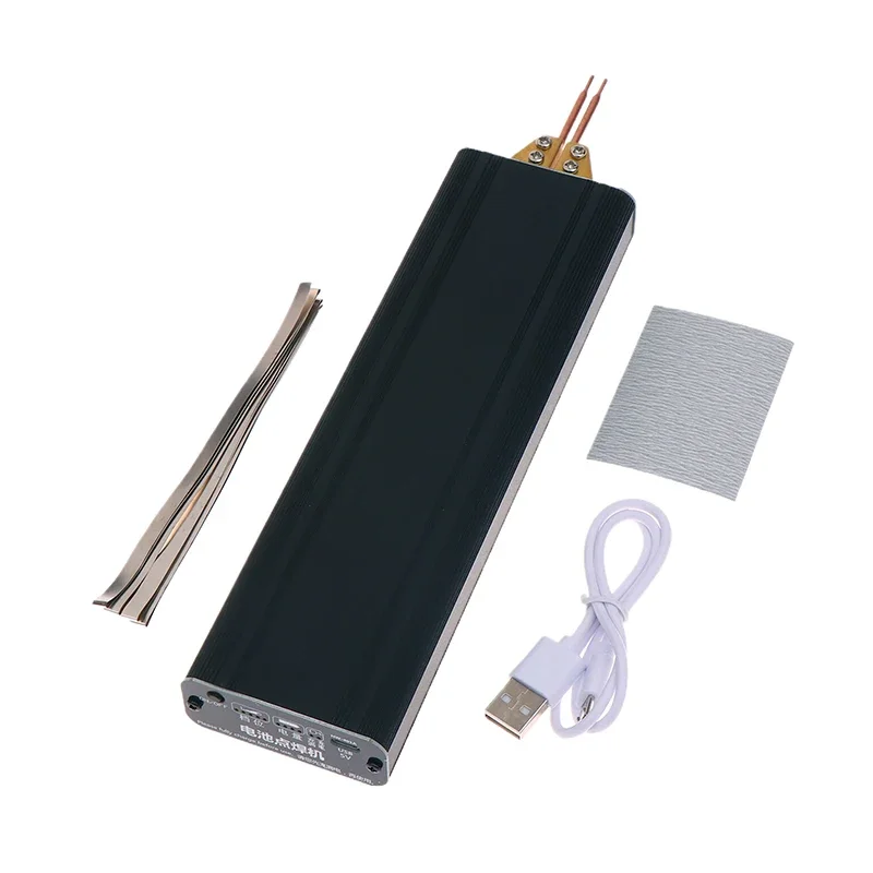 DIY Mini Spot Welder Dapat Disesuaikan Portabel Genggam 5 Gear Spot Welding Mesin Mengisi Baterai Lithium Spot Welding