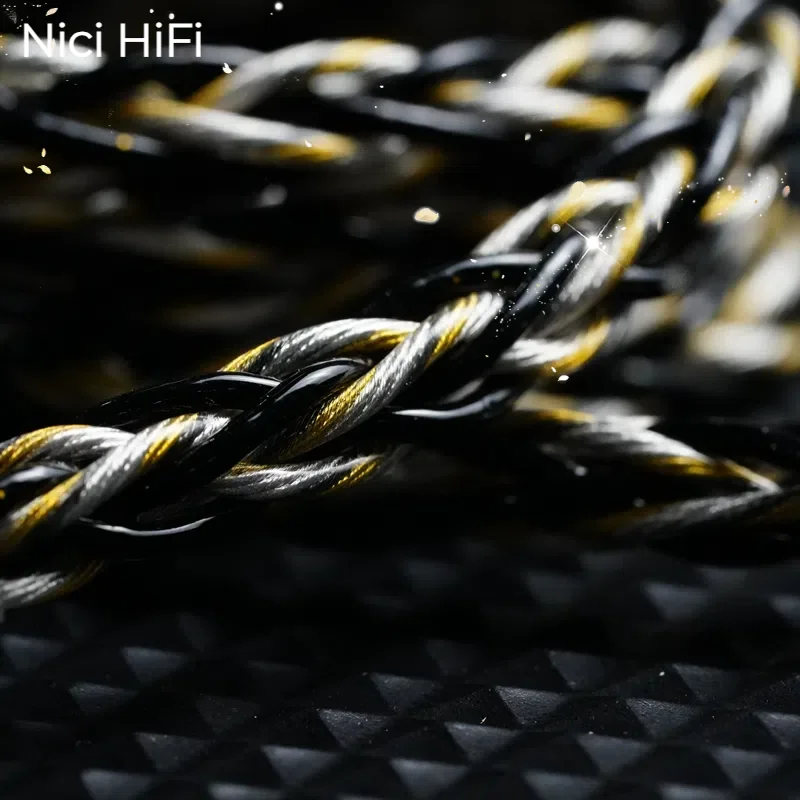 Nici HiFi-09 In-Ear Headphone Extension Cable with 2.5/3.5/4.4mm Balance, MMCX/2Pin/IE900 for Delci Explorer DaVinci Himalaya - Image 5