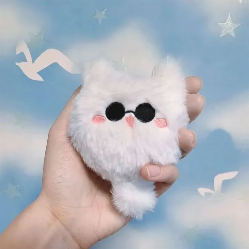 Anime Jujutsu kassen Satoru Gojo Geto Suguru kucing rubah boneka mewah bordir lucu boneka mewah liontin hadiah ulang tahun