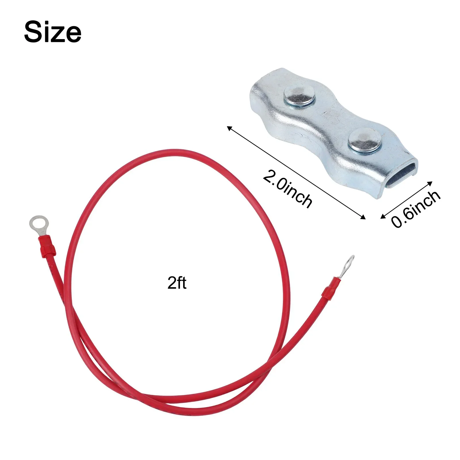 For electric Fence Rope Connectors Complete 25 Piece Kit with Silicone Copper Wires for Easy and Efficient Connections