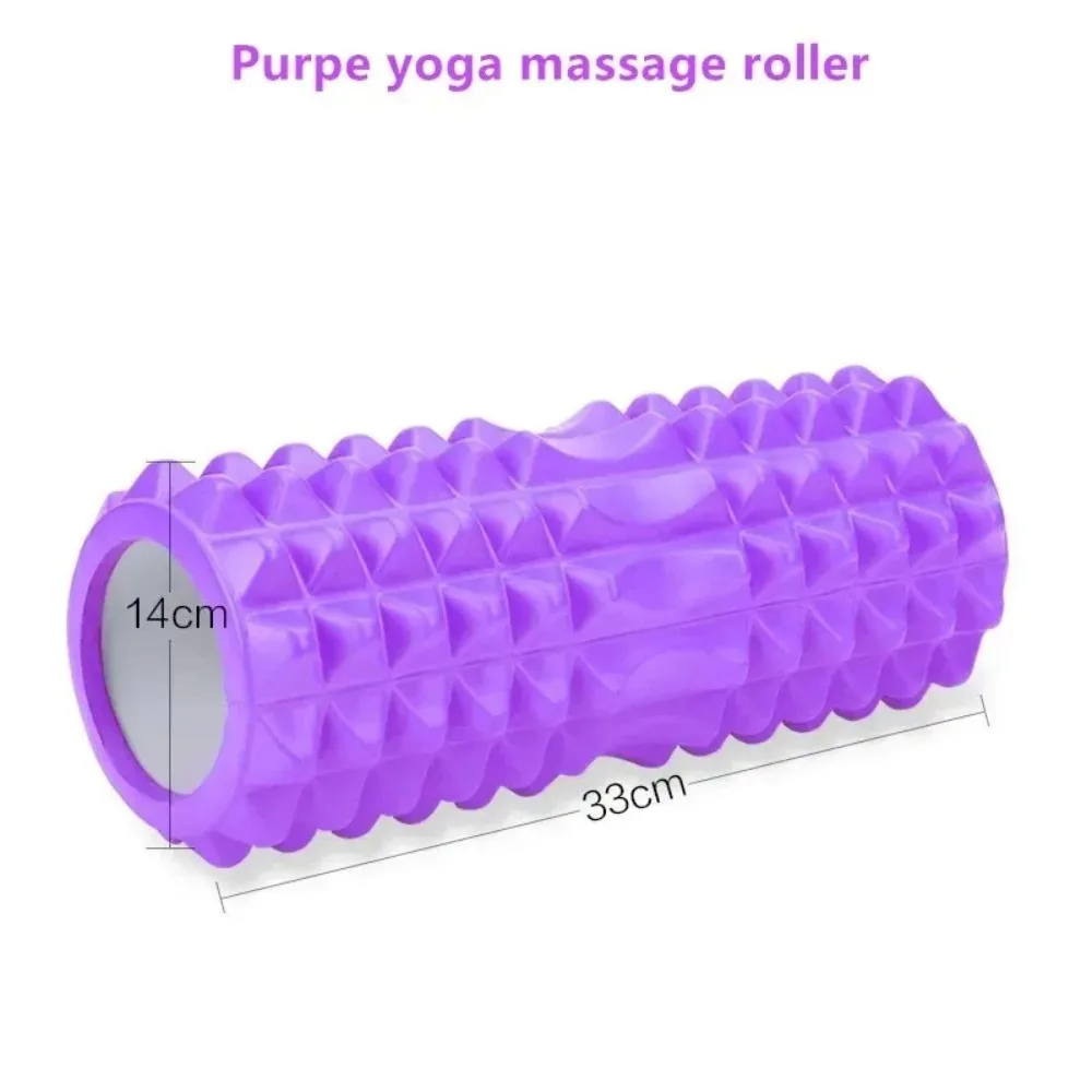 1pc Foam Massage Roller, Hollow Yoga Column Fitness Equipment for Muscle Massage,Physiotherapy and Sports RehabilitationRoller