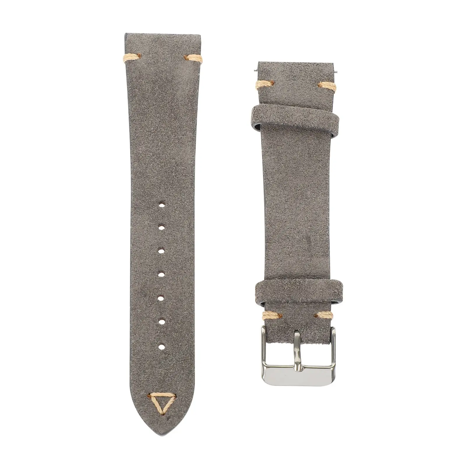 

Watch Band 20mm 22mm 24mm Cowhide Straps for Men Fashionable Retro Style Comfortable Skin Friendly Adjustable