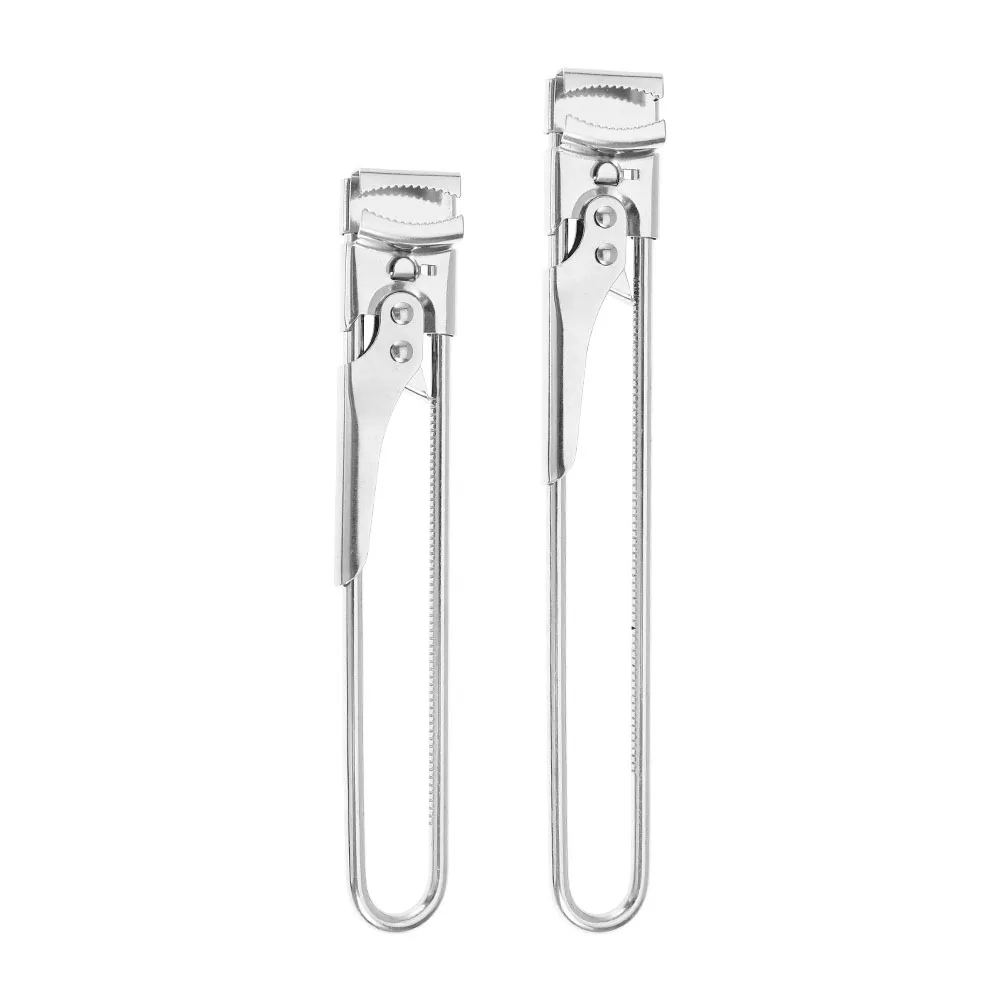 Stainless Steel Rotating Cap Screw Cap Rotating Manual Adjustable Can Opener Anti Slip Bottle Cap Kitchen Tool Bottle Opener Hot