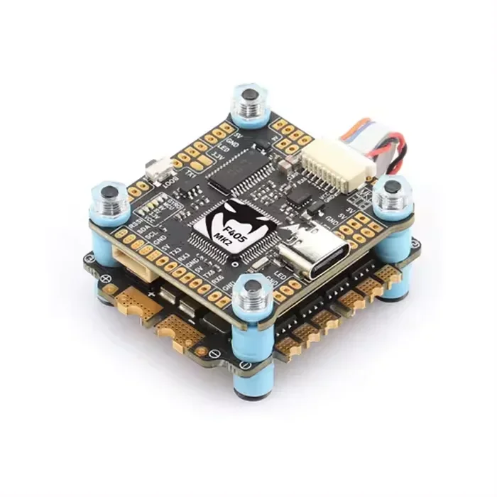MAMBA F405MK2 V2 Flight Controller F40MK2 F50 Stack 30MM M3 for FPV Racing  with Brushless Motor