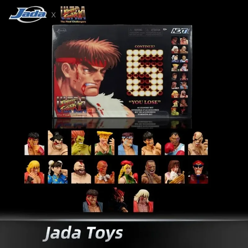 В наличии: Jada SDCC Street Fighter 2, лимитированная серия, Акума, сменная поврежденная в бою голова, подвижные руки, модель, подарок.