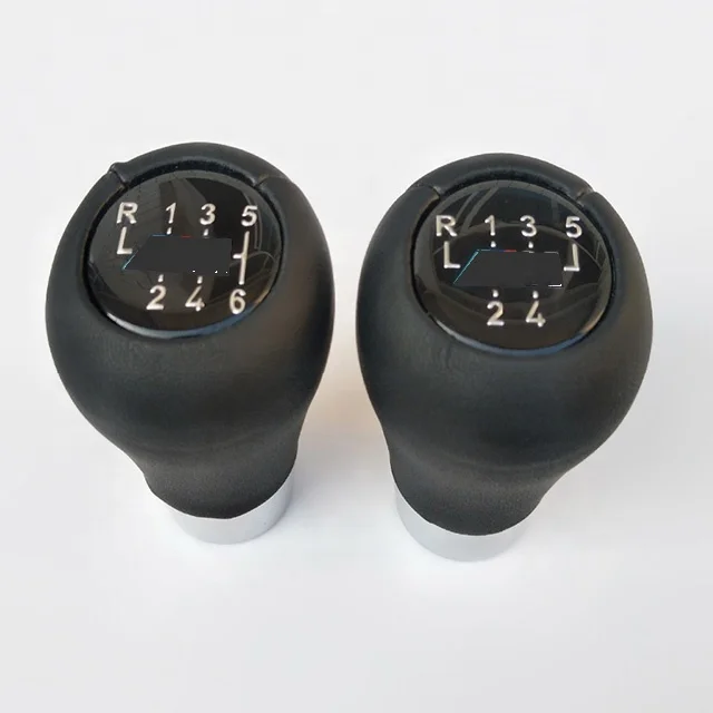 Leather Universal Gear shift knob For BMW 1 2 3 Series E30 E32 E34 E36 E38