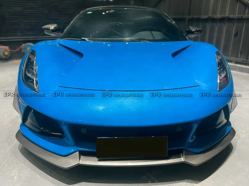 

suitable for Well-made Front Bumper Canard Lotus Emira 2022 OD Type Matte Dry Carbon