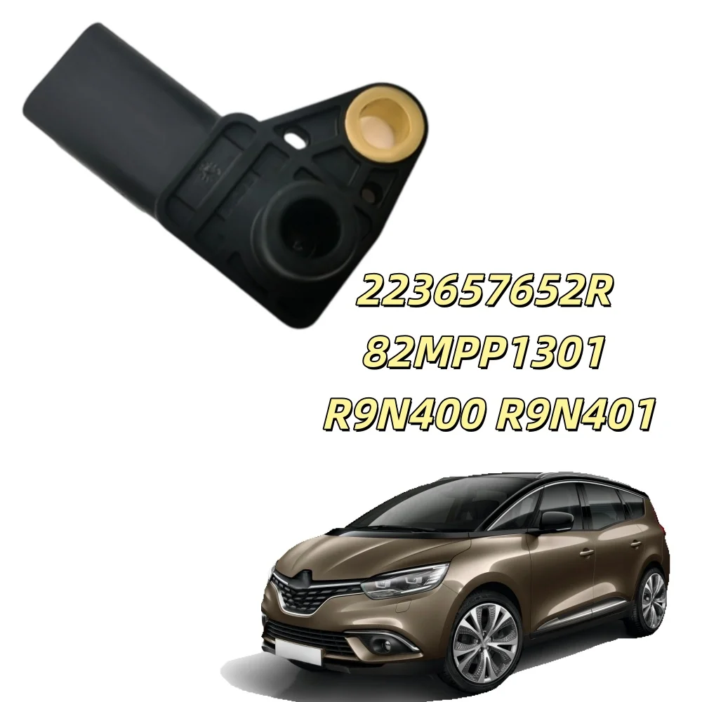 Car DPF Differential Air Pressure Sensor 223657652R 82MPP1301 R9N400 R9N401 For Renault Scenic Dacia Nissan Automobiles Sensors