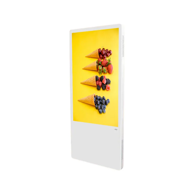 Indoor Elevator Vertical Wall Mount Lcd Display Elevator advertising media single screen Indoor Advertising Screen