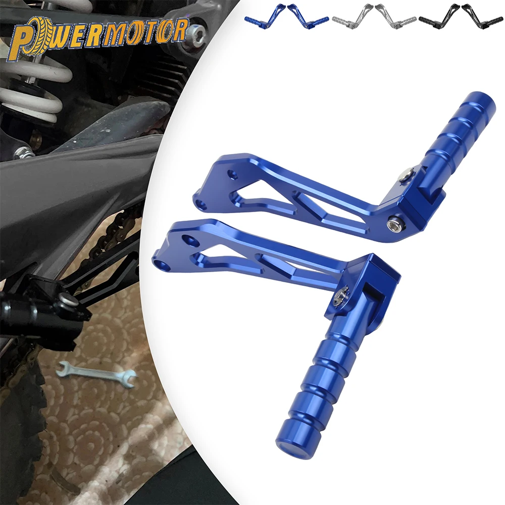 

Motorcycle Rear Foot Peg Bracket Passenger Aluminum Accessories for Segway X160 X260 Electric Dirt Bike For SURRON Light Bee X