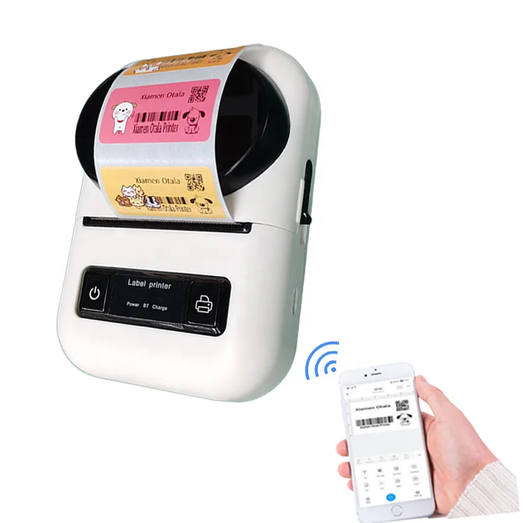 

58mm Sticker Mobile Thermal Portable Wireless Invoice Receipt Hand Imprimante Label small Mini Printer