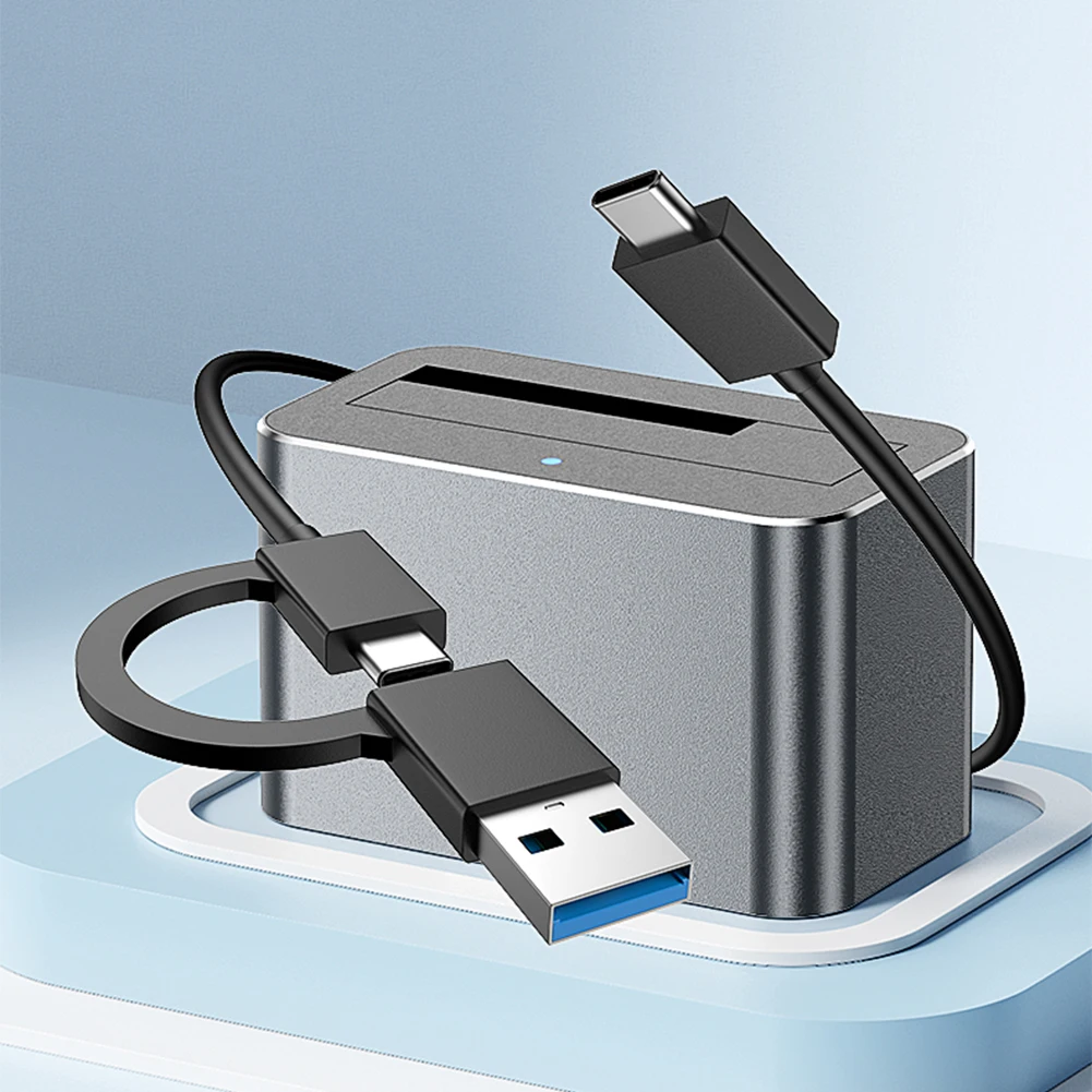 

Док-станция для жесткого диска SAS-USB 3.0 с поддержкой до 20 ТБ 2,5 3,5-дюймового SATA HDD SSD-считывателя для 2,5 и 3,5-дюймового SATA/SAS HDD SSD