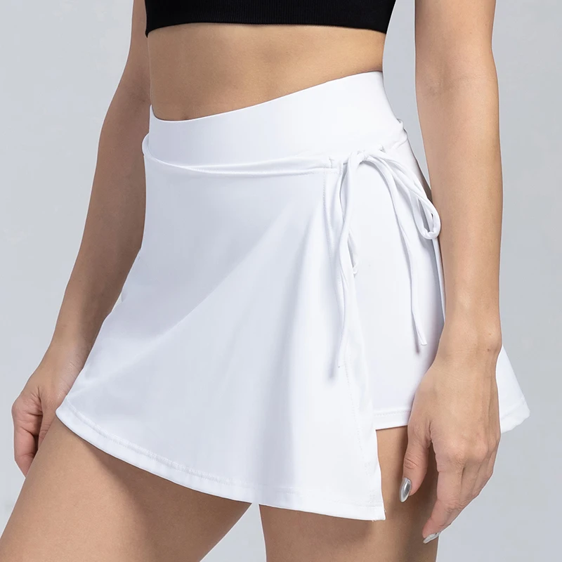 VITALINOVO Tennis Skirt for Women with Pockets Side Slit High Waisted Athletic Golf Skater Skorts Skirts for Workout Running