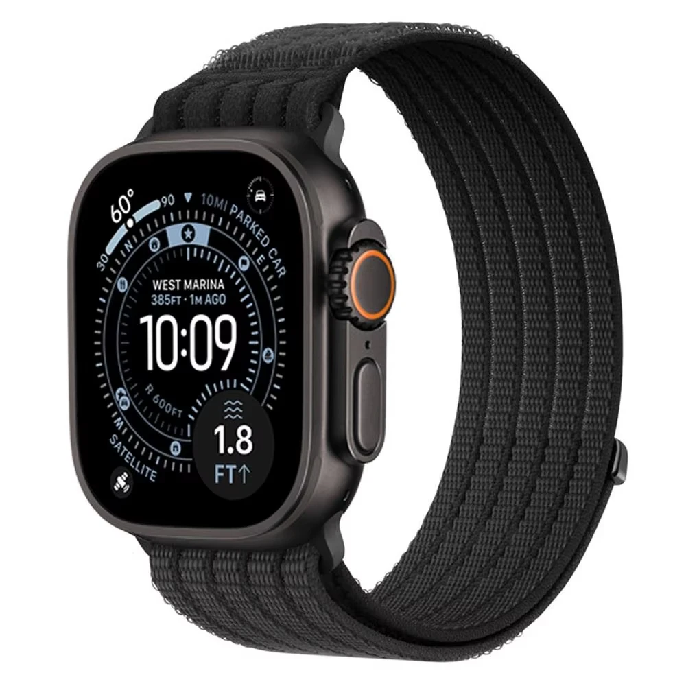 Nylon Sport Straps for Apple Watch Bands 40mm 44mm 46mm 45mm 42mm 49mm Brecelet iWatch Series SE 11 10 9 8 7 6 Accessories