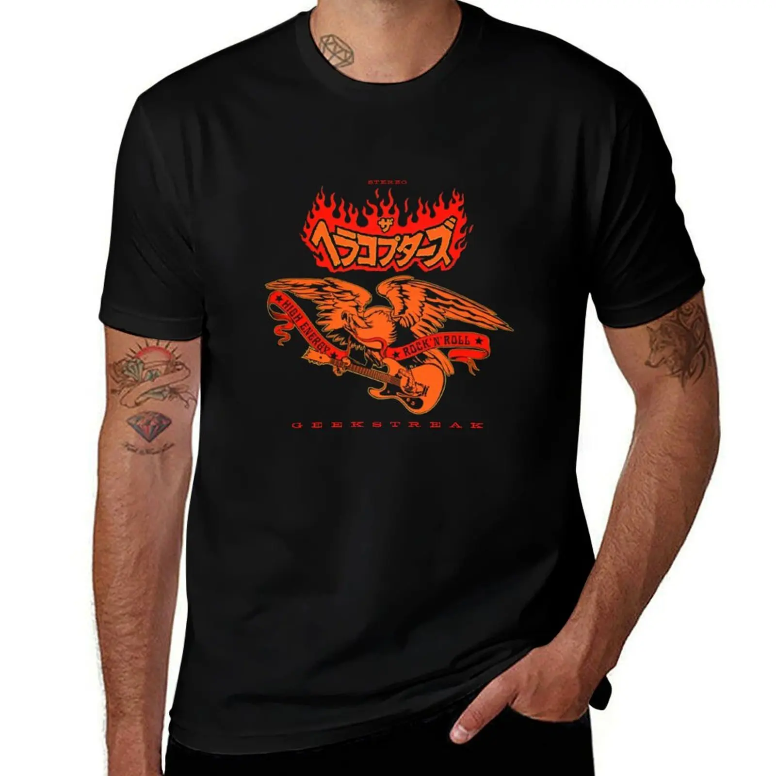

the hellacopters geekstreak T-Shirt essential t shirt oversizeds new edition quick drying mens t shirts top quality