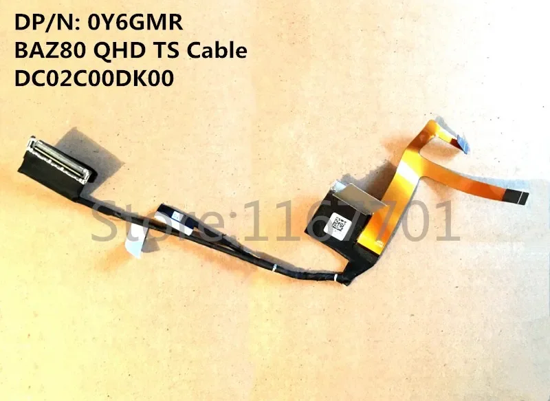 

Video screen cable For Dell Inspiron 15 7000 7568 laptop LCD LED Display Ribbon cable DC02C00DK00 0KT6K0 450.05P03.0001 0TTWDY