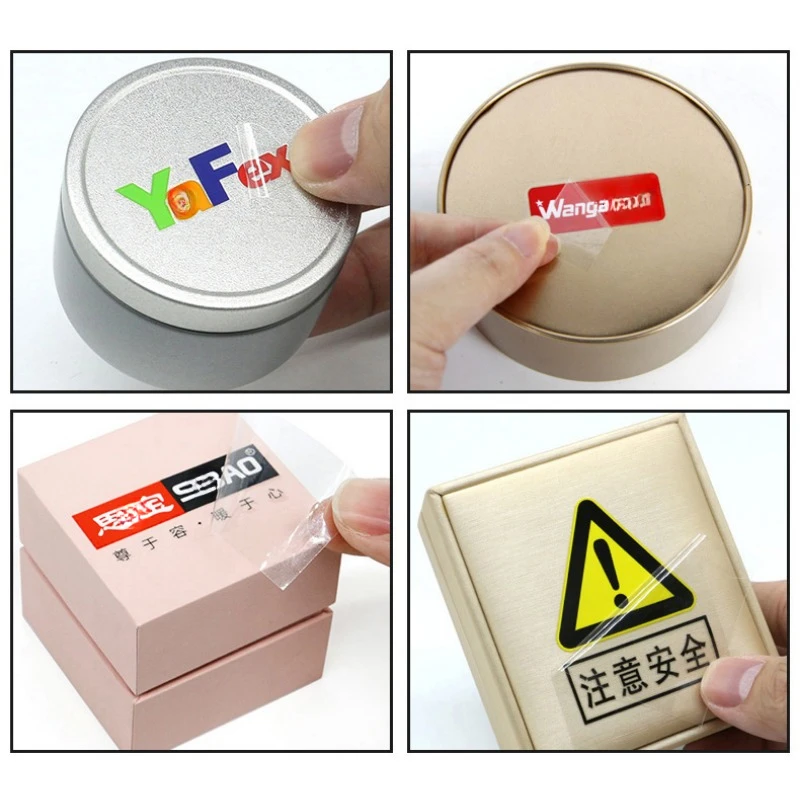 100PCS UV Transfer Sticker Any Size Personalized Logo Name Picture Colorful Printing DTF Transfer Stickers Laber